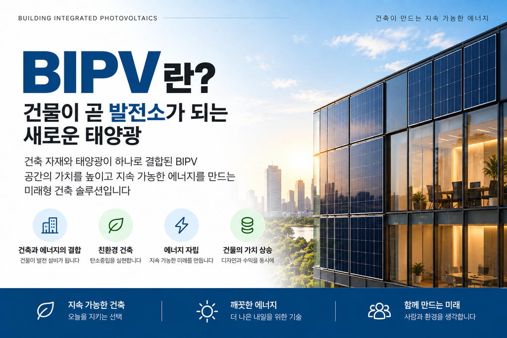 BIPV란 무엇일까 건물일체형 태양광 원리와 장점 쉽게 정리 1 BIPV란 무엇일까 건물일체형 태양광 원리와 장점 쉽게 정리