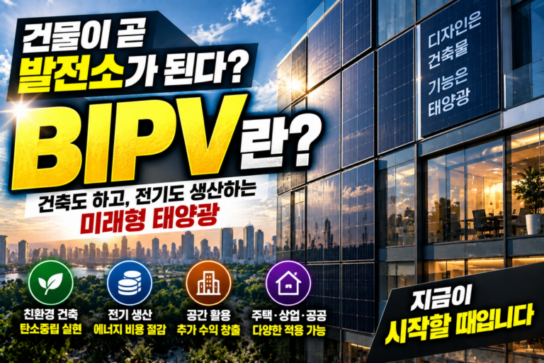 BIPV란 무엇일까 건물일체형 태양광 원리와 장점 쉽게 정리 9 BIPV란 무엇일까 건물일체형 태양광 원리와 장점 쉽게 정리