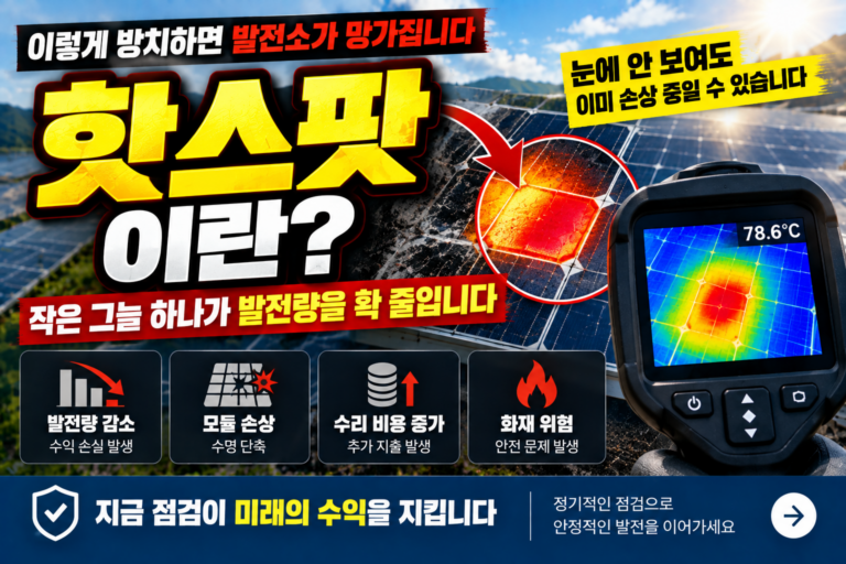 태양광 핫스팟이란 모듈 수명과 발전량을 떨어뜨리는 위험 신호 7 태양광 핫스팟이란 모듈 수명과 발전량을 떨어뜨리는 위험 신호
