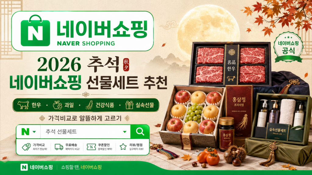 2026 추석 명절 선물세트 추천 BEST|한우·과일·건강식품·실속 선물 가격대별 총정리 3 ChatGPT Image 2026년 9월 1일 오후 11 29 17 2