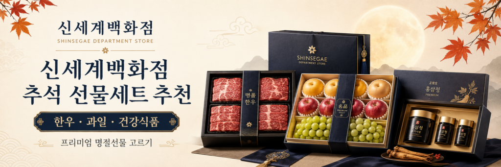 2026 추석 명절 선물세트 추천 BEST|한우·과일·건강식품·실속 선물 가격대별 총정리 7 ChatGPT Image 2026년 9월 1일 오후 11 57 55