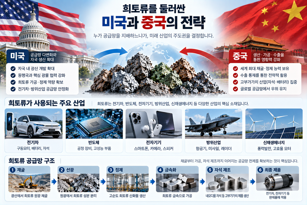 미국과 중국이 희토류 확보에 나서는 이유|핵심 광물 공급망 경쟁 2 희토류 미국과 중국의 전략