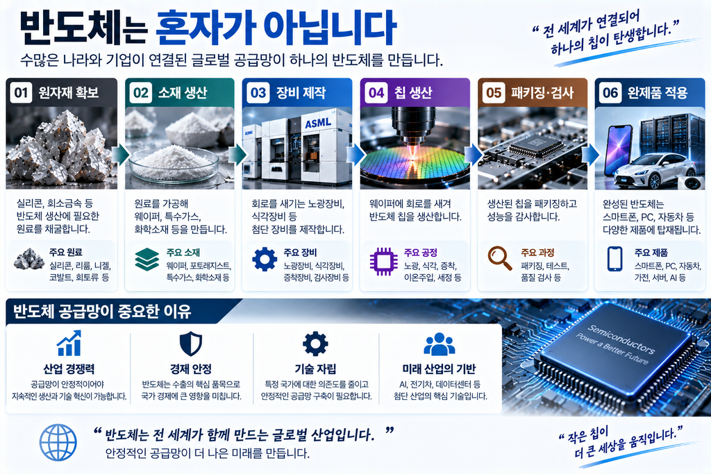 반도체 공급망이 중요한 이유 쉽게 알아보기 3 반도체 혼자가 아니다