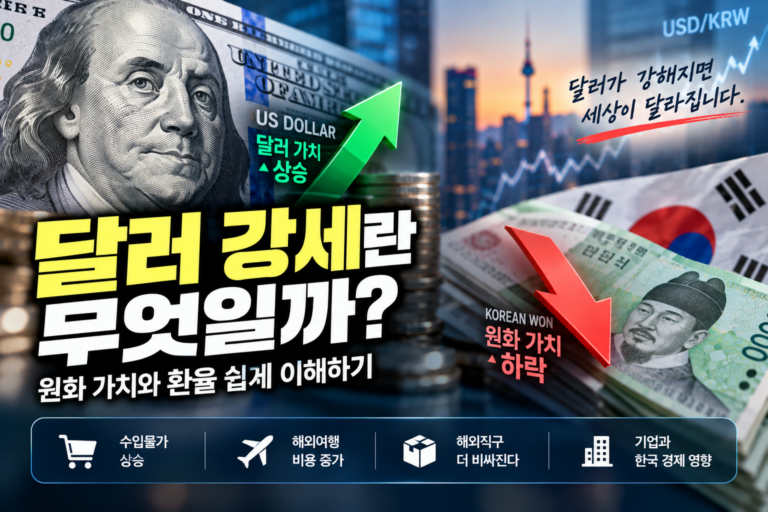 달러 강세란 무엇일까? 원화 가치와 환율 쉽게 이해하기 8 달러 강세란 무엇일까? 원화 가치와 환율 쉽게 이해하기