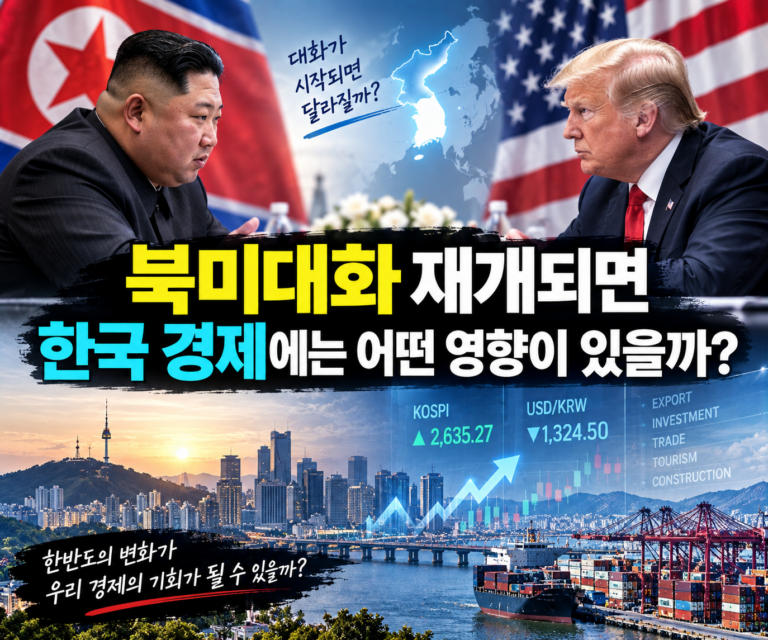 북미대화 재개되면 한국 경제에는 어떤 영향이 있을까? 4 북미대화 재개되면 한국 경제에는 어떤 영향이 있을까?