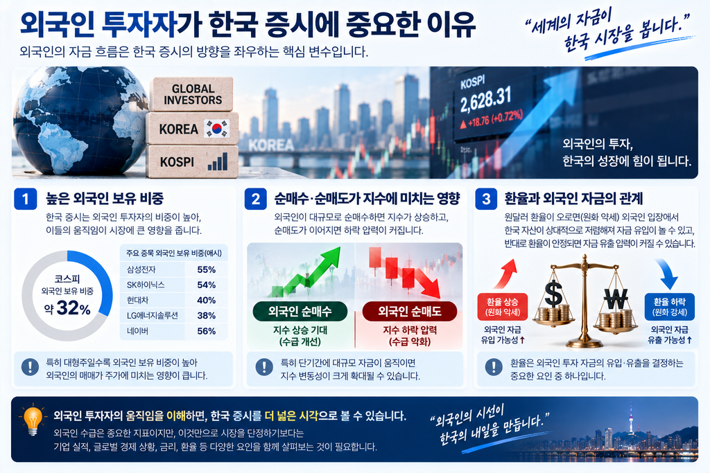 외국인 투자자가 한국 증시에 중요한 이유 2 외국인 투자자가 한국 증시에 중요한 이유