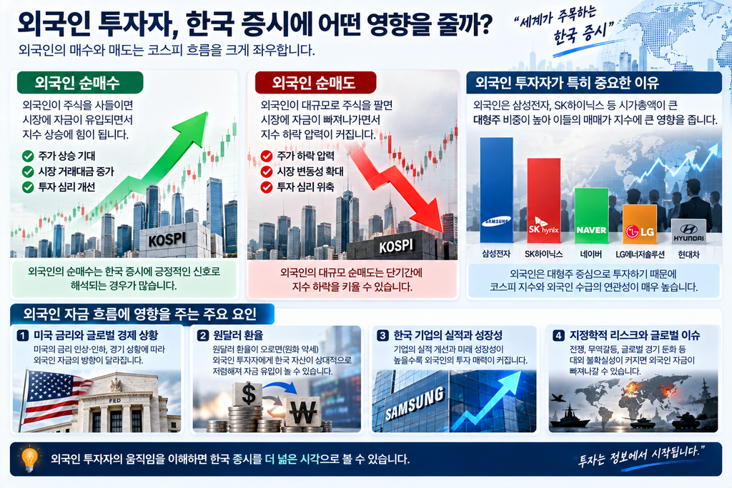 외국인 투자자가 한국 증시에 중요한 이유 3 외국인 투자자, 한국 증시에 어떤 영향