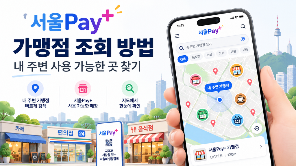 서울Pay+ 서울페이플러스 가맹점 조회 방법|내 주변 사용 가능한 곳 찾기 1 서울Pay+ 서울페이플러스 가맹점 조회 방법|내 주변 사용 가능한 곳 찾기