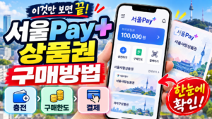 서울Pay+ 서울페이플러스 상품권 구매방법|충전·구매한도·결제까지 5 서울Pay+ 서울페이플러스 상품권 구매방법|충전·구매한도·결제까지