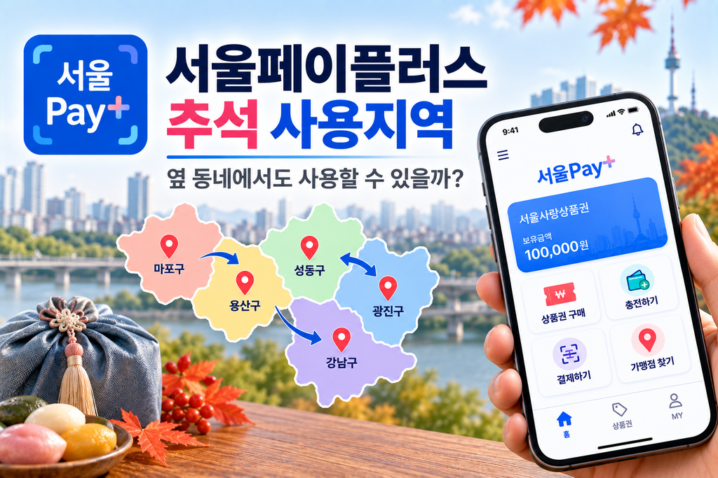 서울Pay+ 서울페이플러스 추석 사용지역|옆 동네에서도 사용할 수 있을까 1 서울Pay+ 서울페이플러스 추석 사용지역|옆 동네에서도 사용할 수 있을까