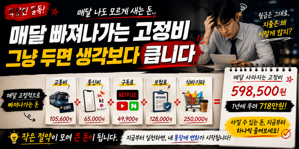 대중교통비 한 달 모아보니 이렇게 컸네요 직장인 고정비 줄이는 방법 있습니다 2 ChatGPT Image 2026년 9월 3일 오전 09 10 32