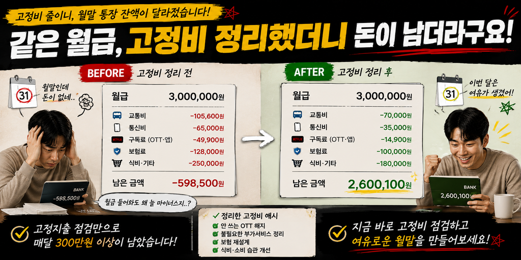 월급 들어와도 돈이 안 남는 이유 따로 있었네요 고정지출부터 확인해봤습니다 5 ChatGPT Image 2026년 9월 3일 오전 09 47 33