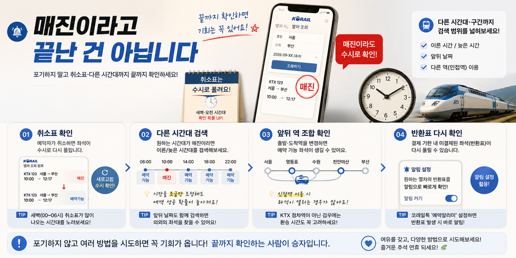 2026 추석 기차표 예매 언제부터? 코레일 KTX 예매 일정과 꼭 확인할 부분 정리+ 예매방법 총정리 4 ChatGPT Image 2026년 9월 4일 오전 11 50 34