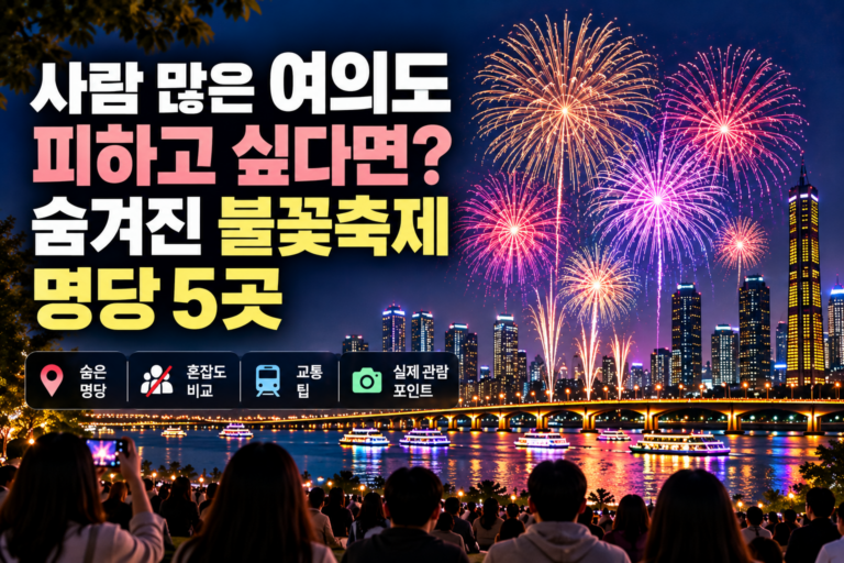 사람 많은 여의도 피하고 싶다면? 숨겨진 불꽃축제 명당 5곳 2 사람 많은 여의도 피하고 싶다면? 숨겨진 불꽃축제 명당 5곳
