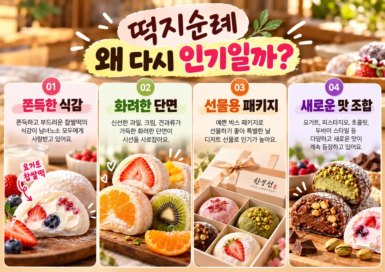 떡지순례가 뭐길래? 한정선 찹쌀떡부터 편의점 떡 디저트까지 인기 이유 7 ChatGPT 이미지 2026년 10월 7일 오후 10 35 12 3