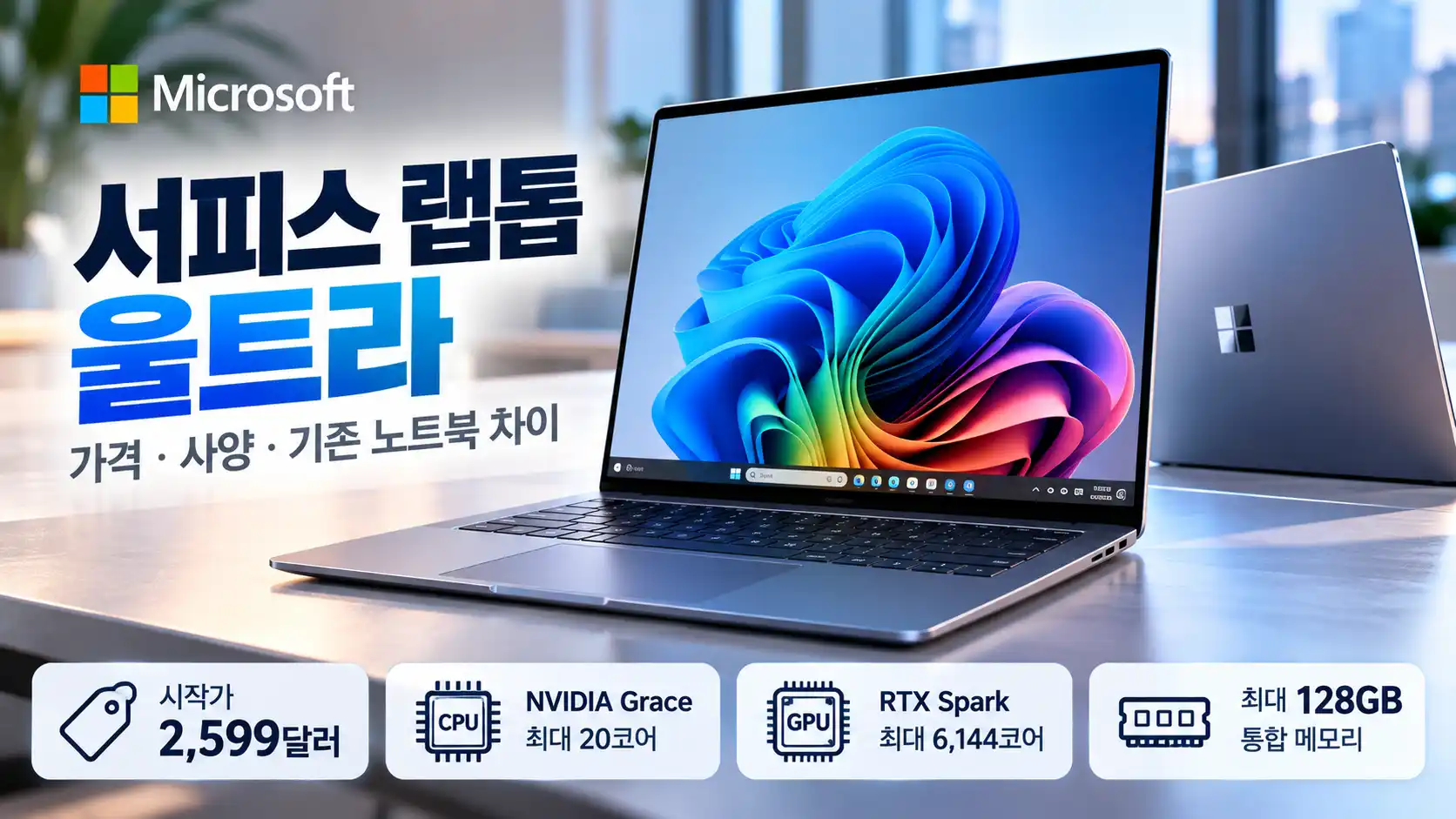 MS 서피스 랩톱 울트라란? 가격·사양·기존 노트북 차이 총정리 1 MS 서피스 랩톱 울트라란 가격·사양·기존 노트북 차이 총정리