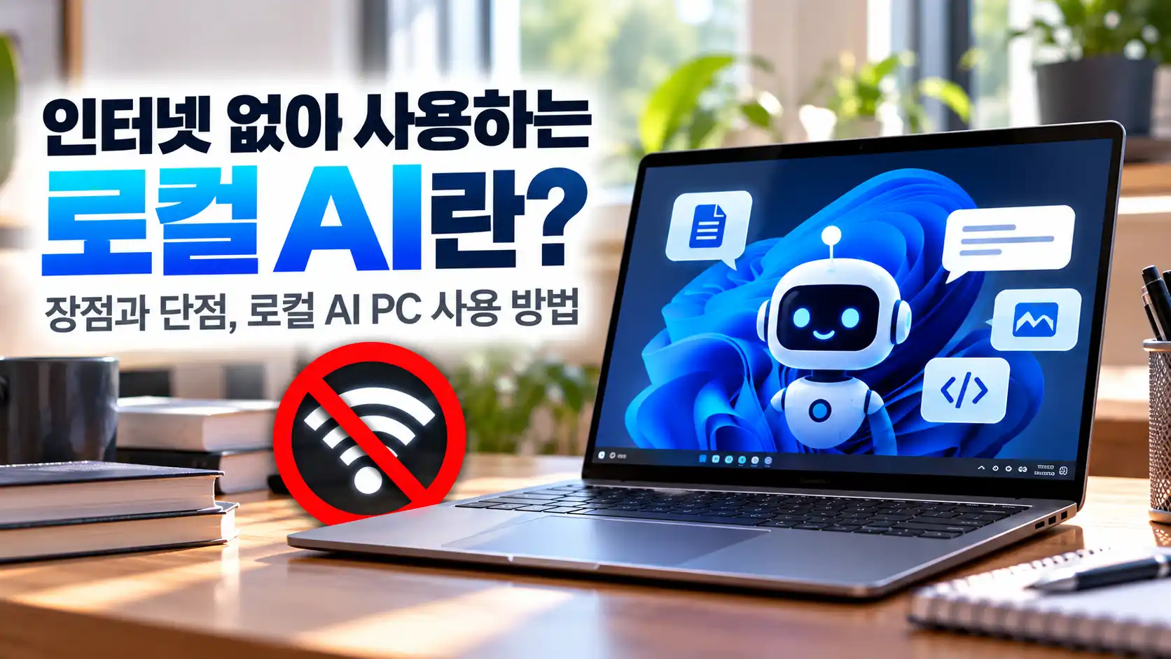 인터넷 없이 사용하는 로컬 AI란? 장점·단점과 로컬 AI PC 사용 방법 1 인터넷 없이 사용하는 로컬 AI란? 장점·단점과 로컬 AI PC 사용 방법
